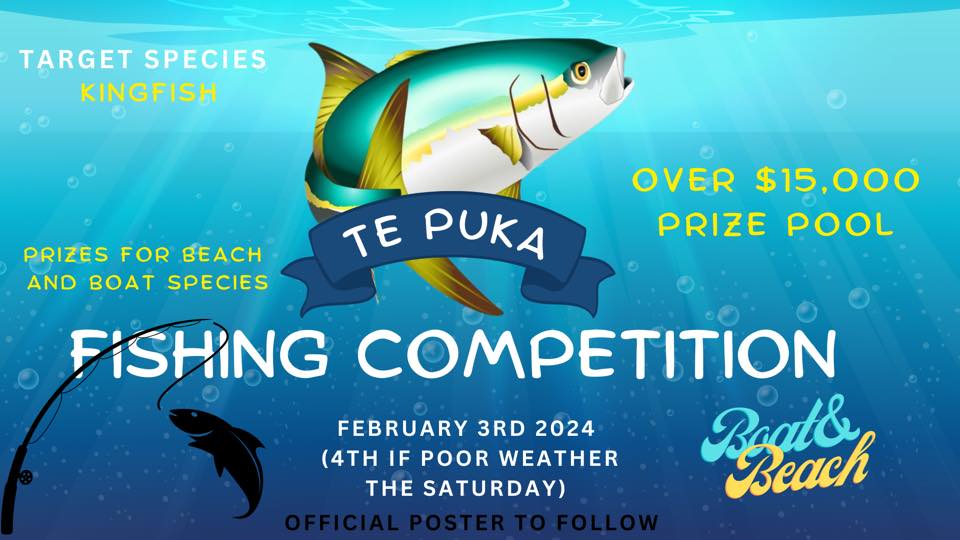 The Annual Te Puka Fishing Competition has over $18,000 in prizes up ...